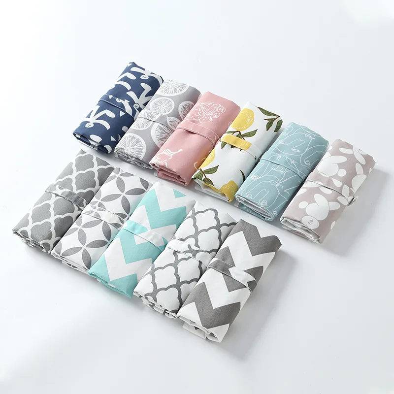 

Newborn Baby Portable Waterproof 60X35cm Changing Mat Infant Foldable Travel Changing Diaper Nappy Liners Pad