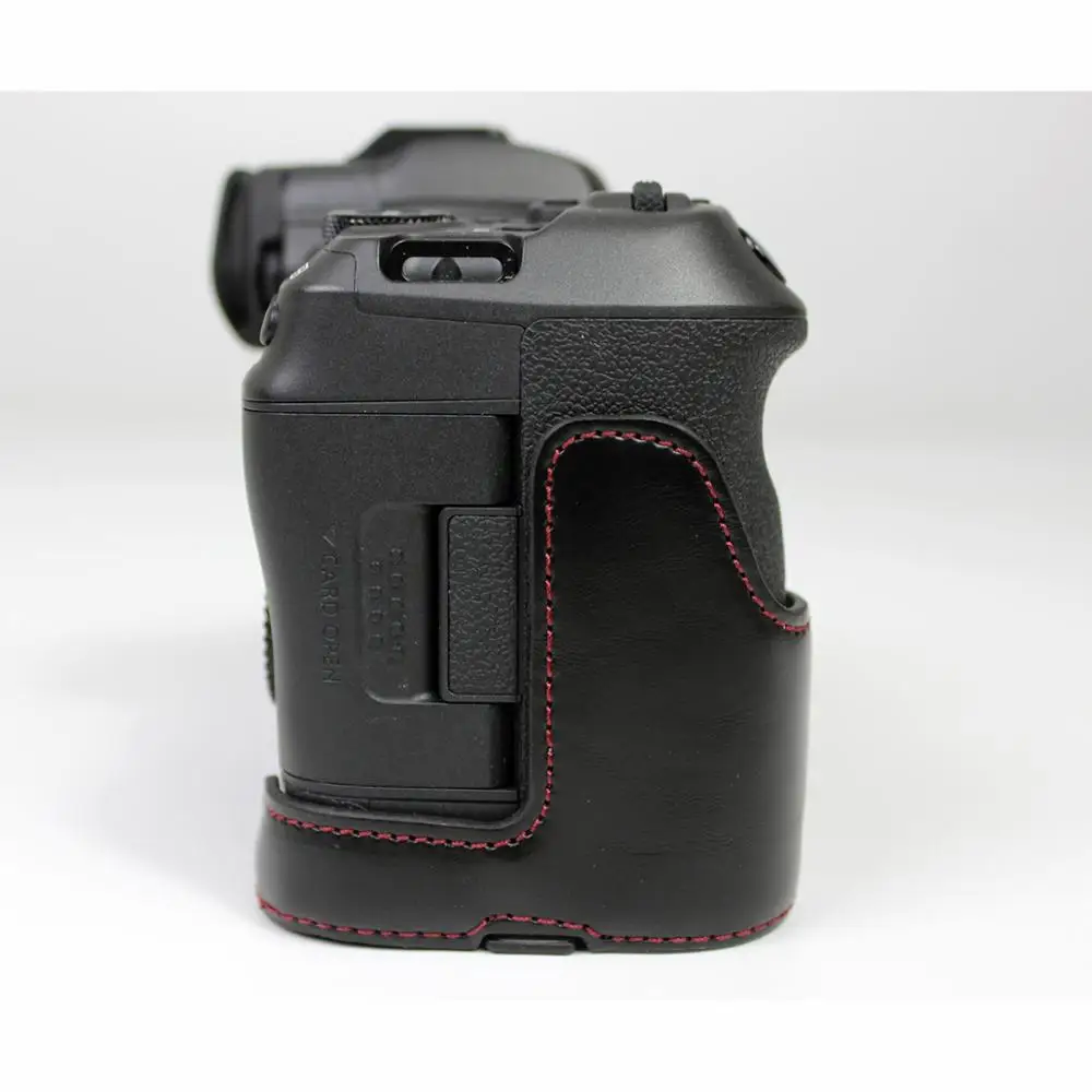 Портативный чехол из искусственной кожи для камеры Canon EOS R5 R6 комплект с