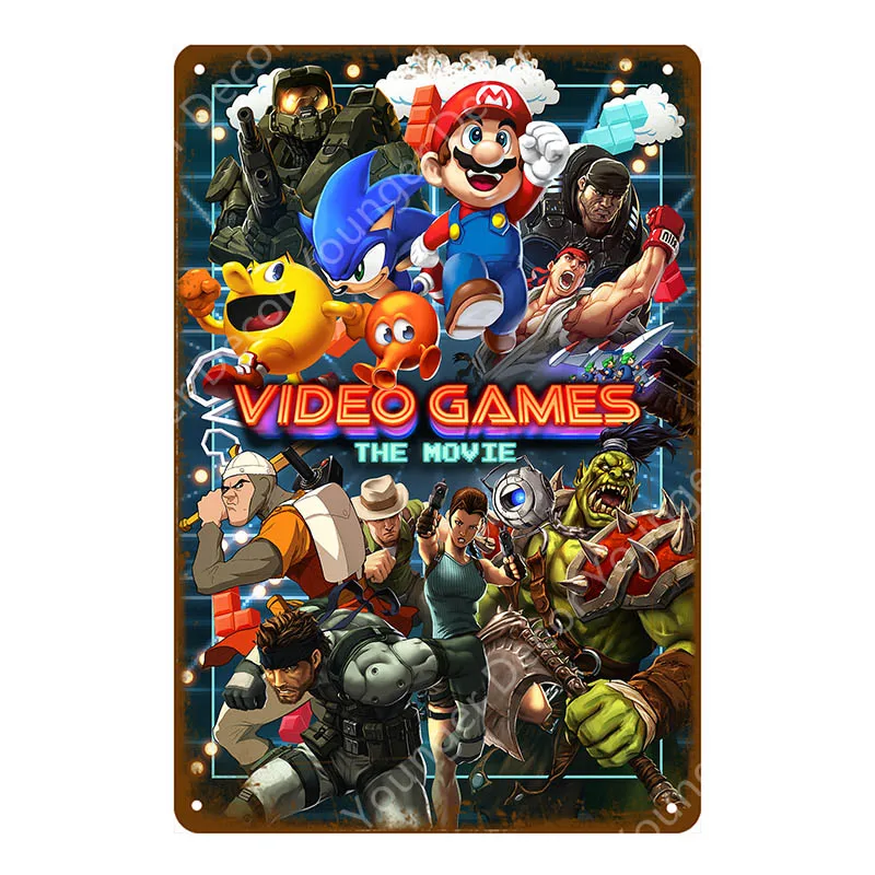 Япония плакат видеоигры nintendo power Супер Марио стикер стены sega Gamer стены искусства дощечки с рисунком комнаты декор YI-030 - Цвет: YD7982EI