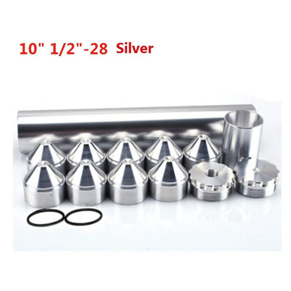 Алюминиевый Топливный фильтр для автомобиля 10 дюймов 1/2-28 или 5/8-24 ловушка