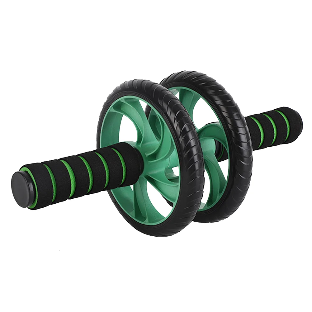 

Двухколесное колесо для брюшного пресса устройство для брюшного пресса упражнения для похудения фитнес-оборудование (зеленый)