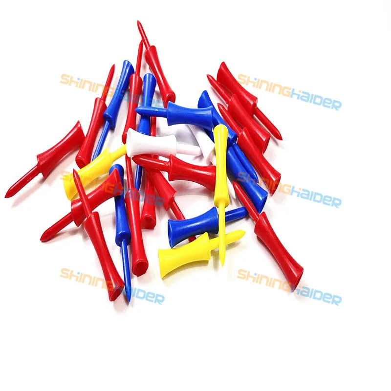 Цветные пластиковые гвозди для гольфа, мячи для ногтей, Пластиковые ...