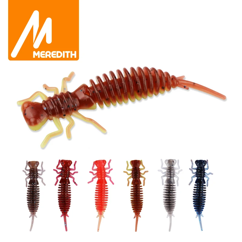 MEREDITH Larva 50 мм 62 85 искусственная плавающие пресноводные приманки искусственный