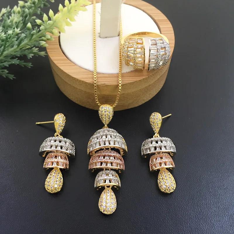 Lanyika Модные украшения Великолепный кулон микро инкрустация Цепочки и ожерелья с