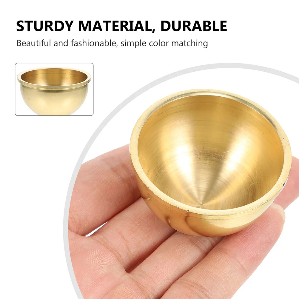 1Pc Common Temple Offering Copper Winecup Water Cup Desktop Adornment | Дом и сад