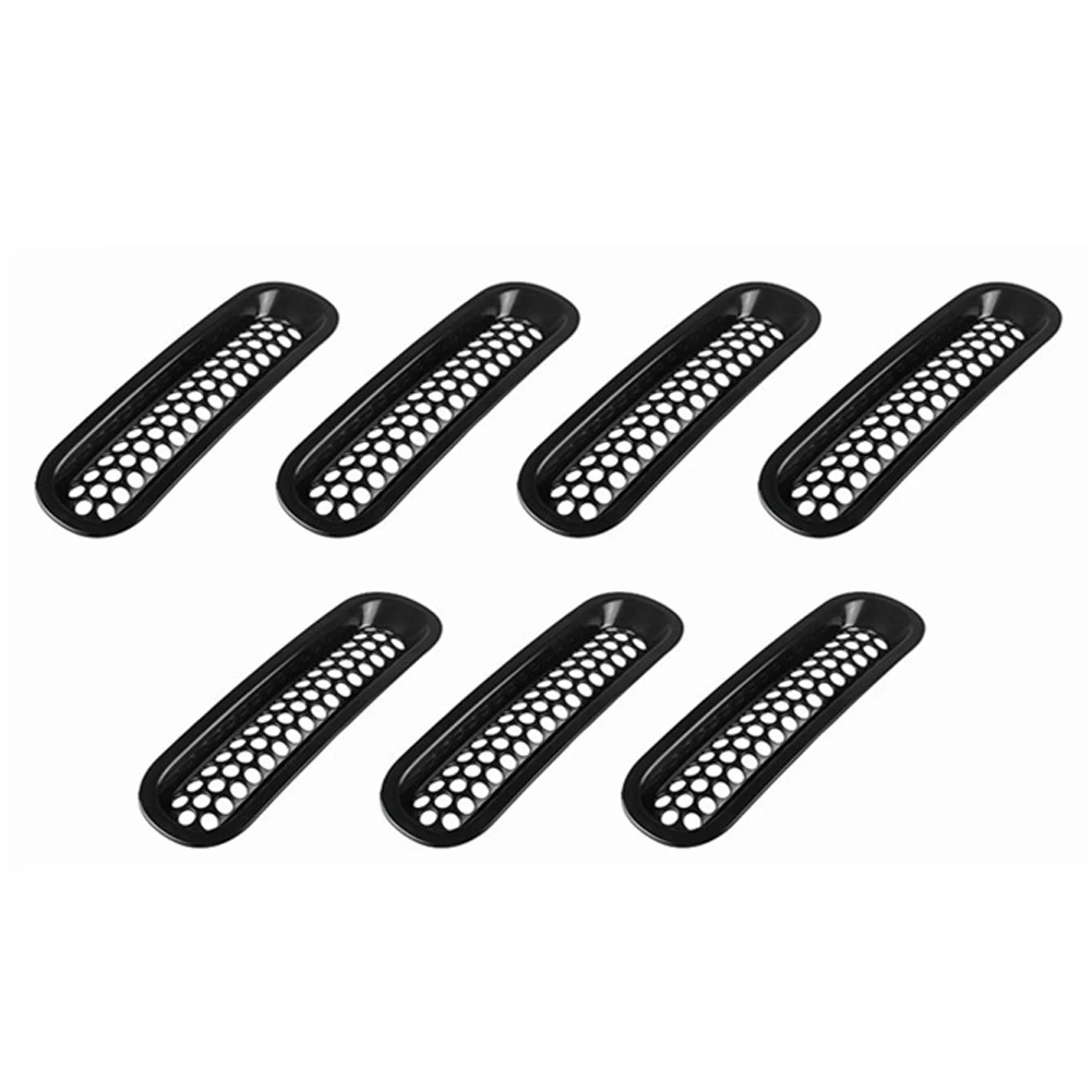 Решетки из АБС-пластика автомобильные принадлежности 7 шт. передняя вставка