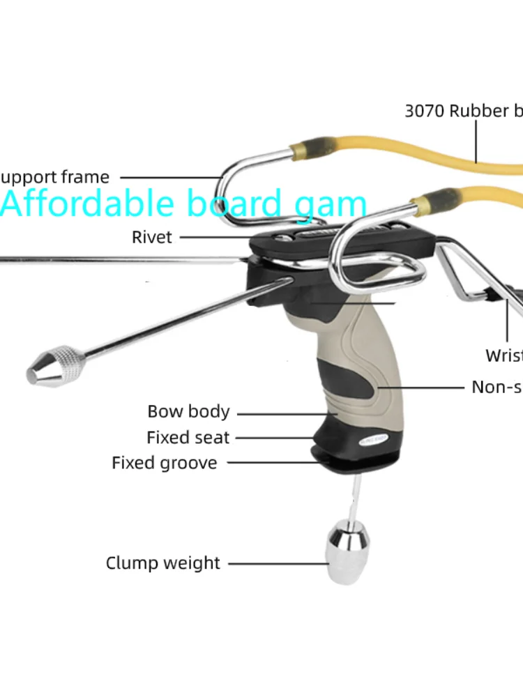 

2021New Arrival! High End Shooting Game Catapult Slingshot Hunting Anti-shake With Stabilizers For Professional Players