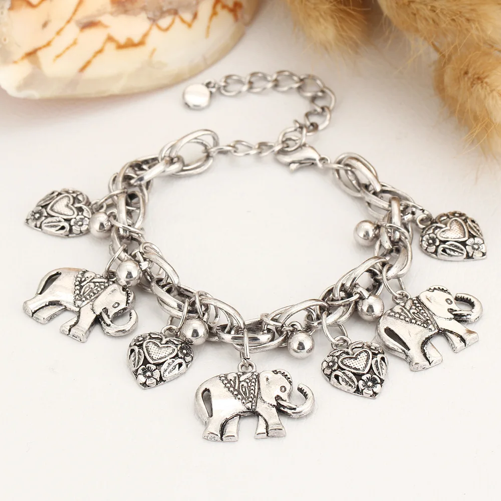 

LE SKY Bohemian Crystal Stone Anklets Double Beach Foot Chain Conch Starfish Alloy Turtle Pendant Leg Bracelet Women Jewelry