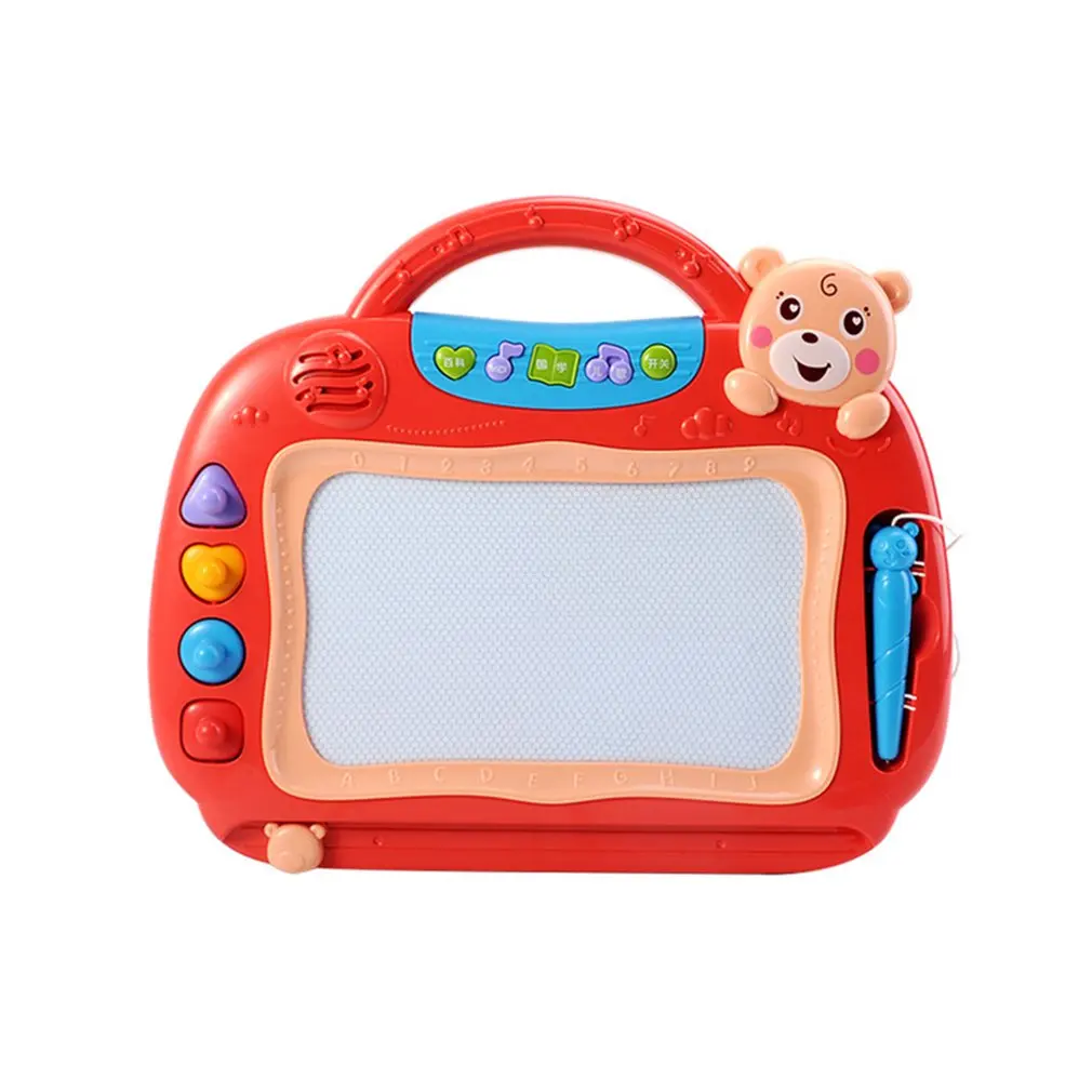 

Детские игрушки, умная доска для рисования, детская цветная Веселая магнитная доска для письма с граффити, многофункциональная машинка для ...