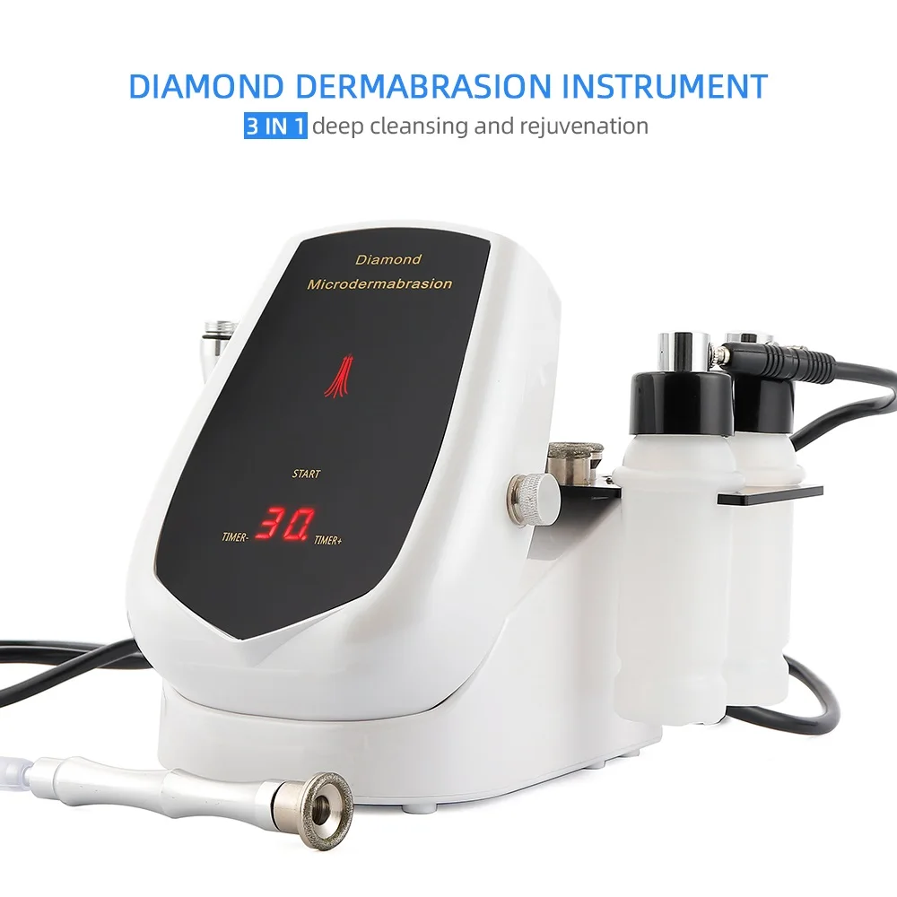 Diamond Microdermabrasion Beauty Machine Water Spray Exfoliation Face Skin Peeling Vacuum Sunction Blackhead Ance Removal