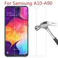 2pcs tempered glass for samsung galaxy a10 a20 a30 a40 a50 a60 a70 a80 a90 protective screen protector glass on samsung galaxy