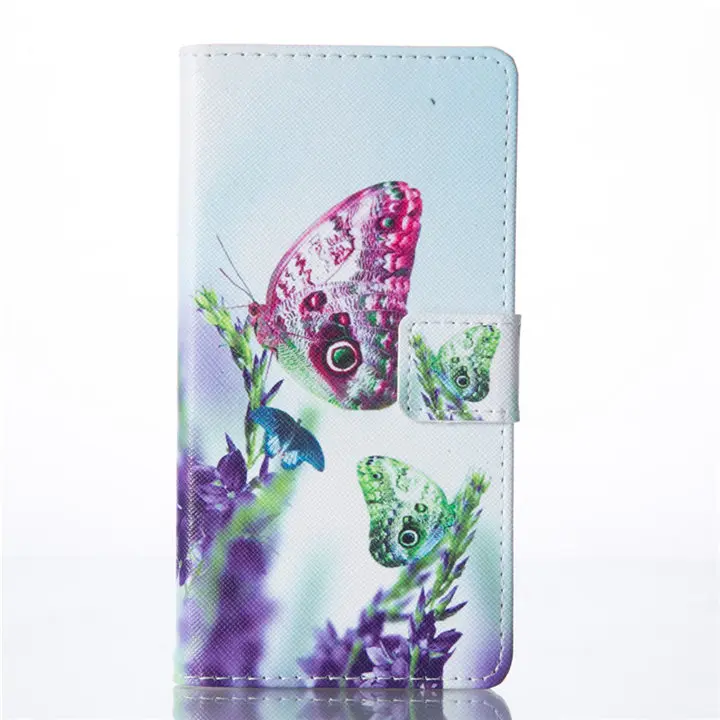 Lavender Butterfly Чехол для huawei P9 P8 Lite P8Lite P9Lite Honor8 Модный кожаный бумажник с лавандовым одуванчиком откидной Чехол для телефона Fundas P23Z - Цвет: Lavender Butterfly