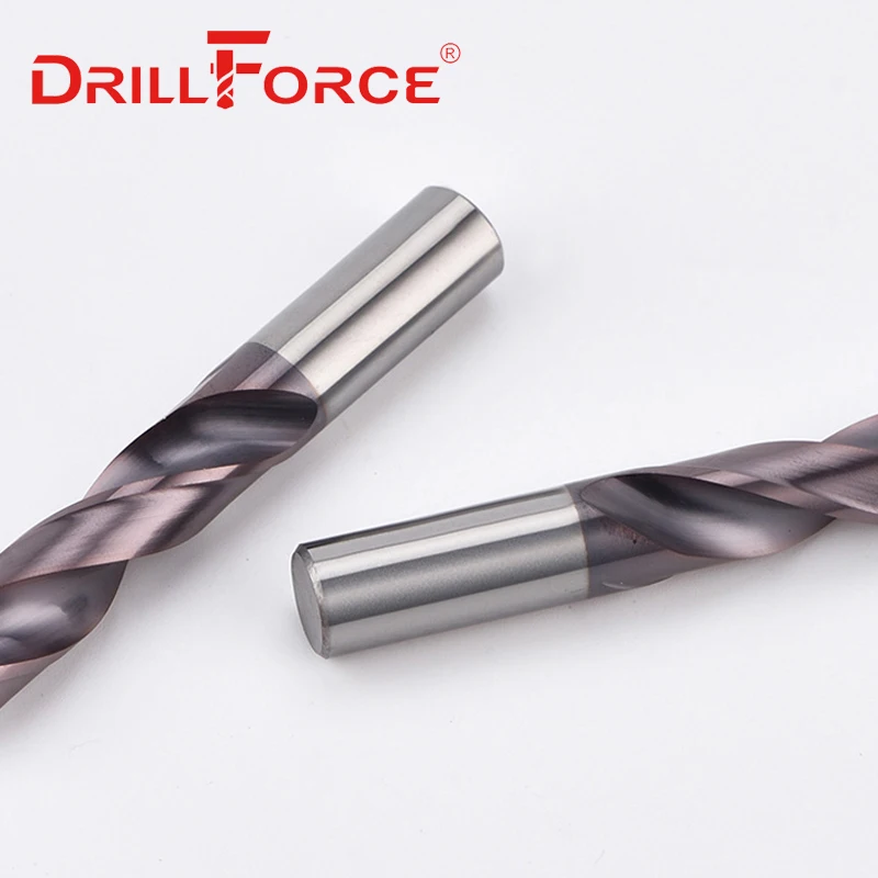 Набор твердосплавных сверл Drillforce 2 22 мм x 100 для твердого сплава из нержавеющей