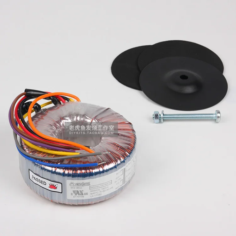 Импортированный Новый toroidal трансформатор Noratel 160VA 115/230 в 2х15 160 Вт|Усилители