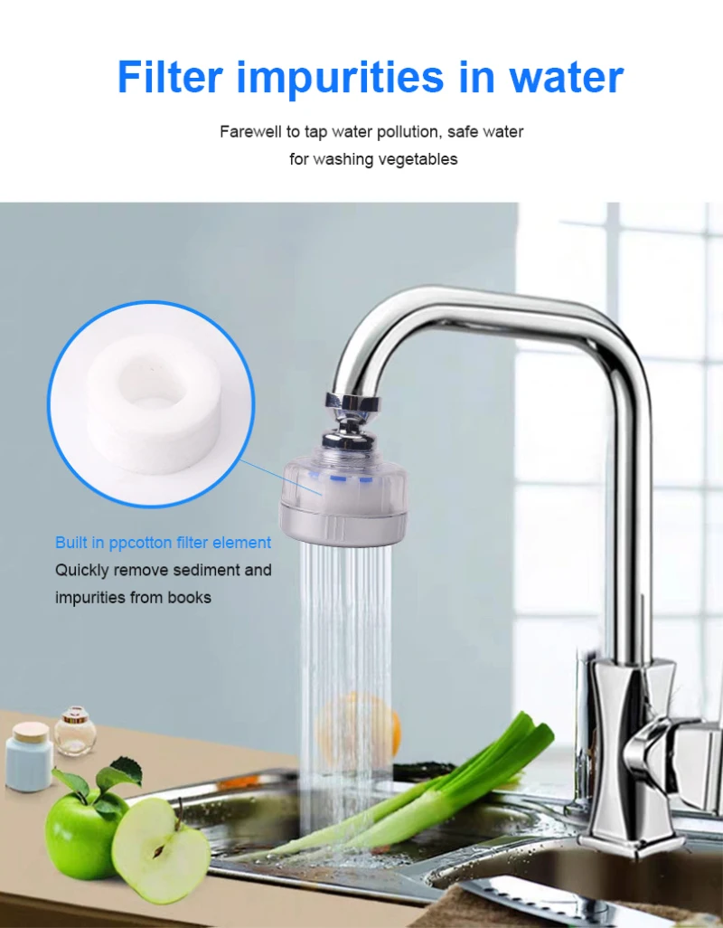 Аэратор для смесителя воды кухонный кран универсальный брызгозащищенный фильтр