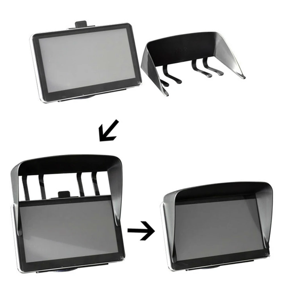 Для 7 дюймов навигация GPS козырек от солнца крышка автомобильный навигатор плюс