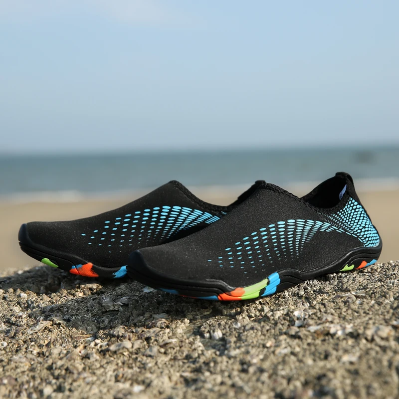 Summer Climbing Sneakers Non-slip Comfortable Quick Dry Aqua Shoes Breathable Soft Upstream Wear-resistant Unisex Trekking Shoes