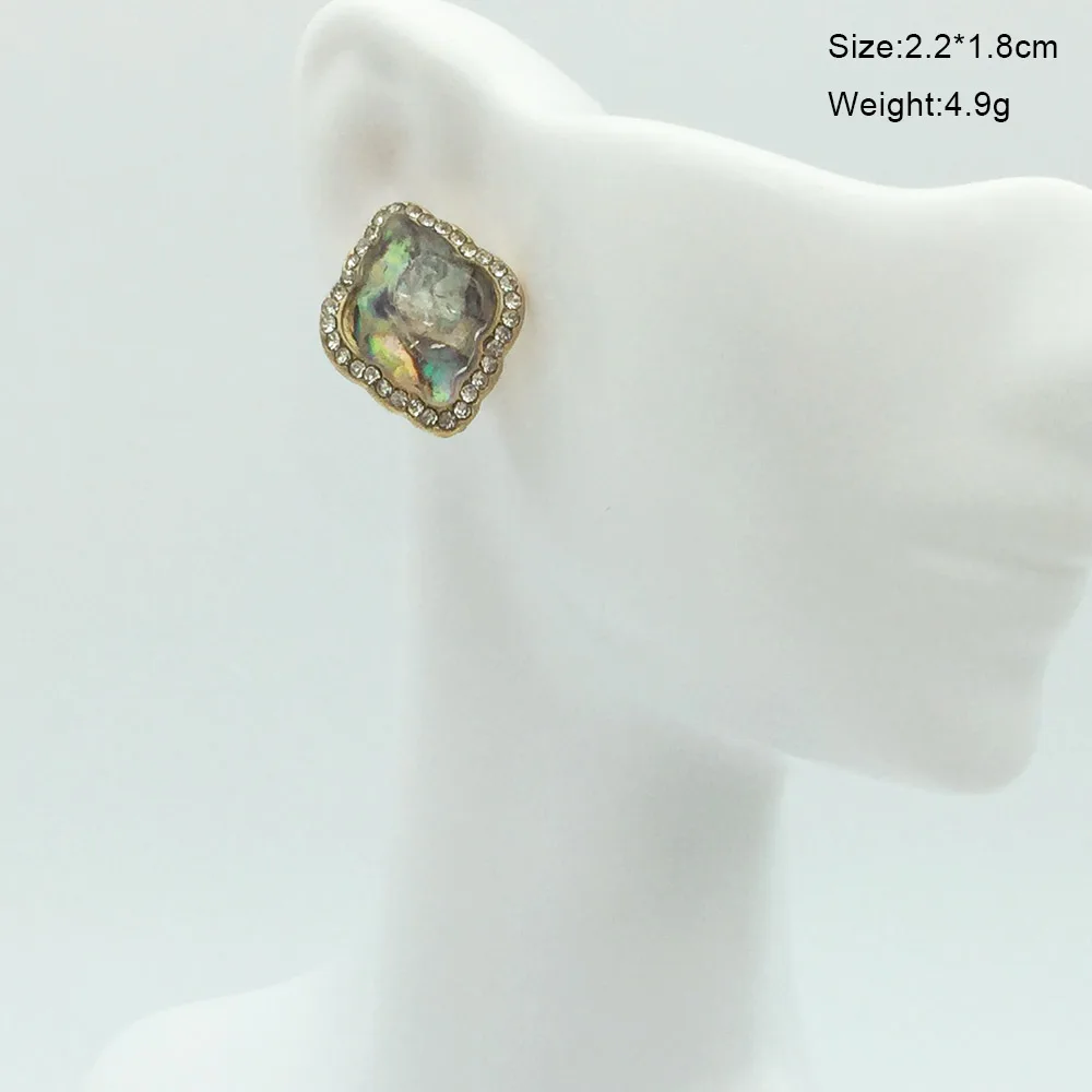 Женские металлические серьги-гвоздики в морском стиле | Украшения и аксессуары