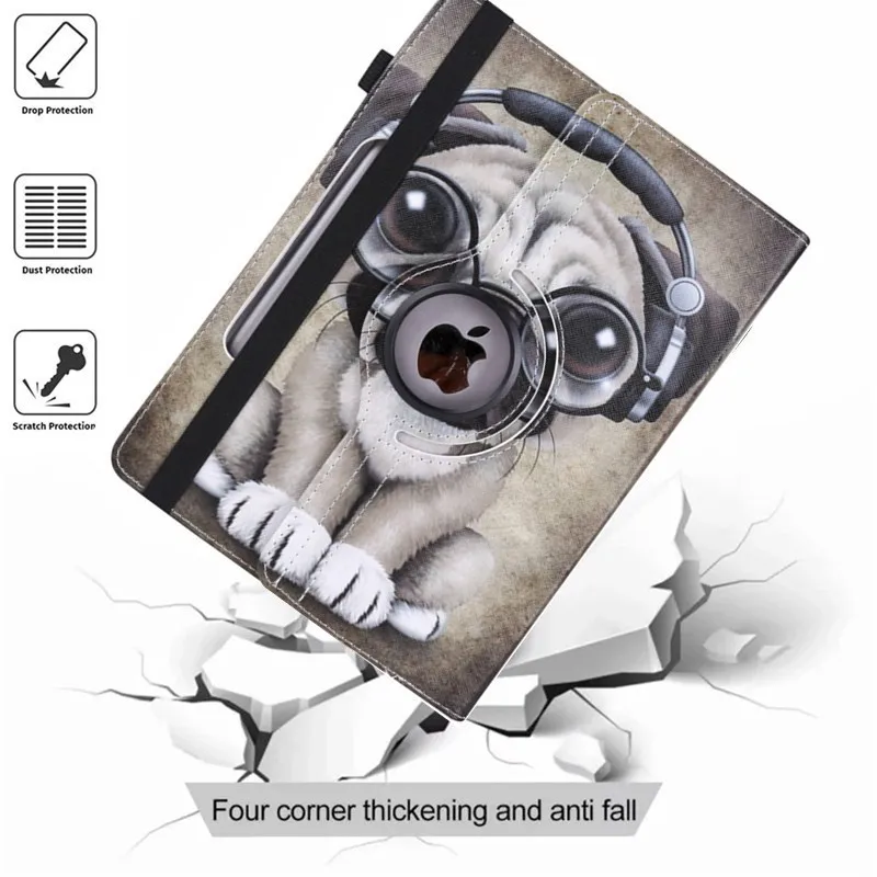 

Free Stylus Pen 360 Degree Rotating Cover Case Universal for 10.1" Tablet PC Blackview Tab 8