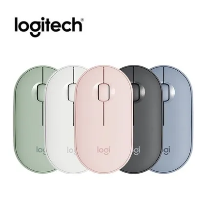 Logitech галька Беспроводной Bluetooth Мышь 1000 Точек на дюйм 3 кнопки Тонкий бесшумный