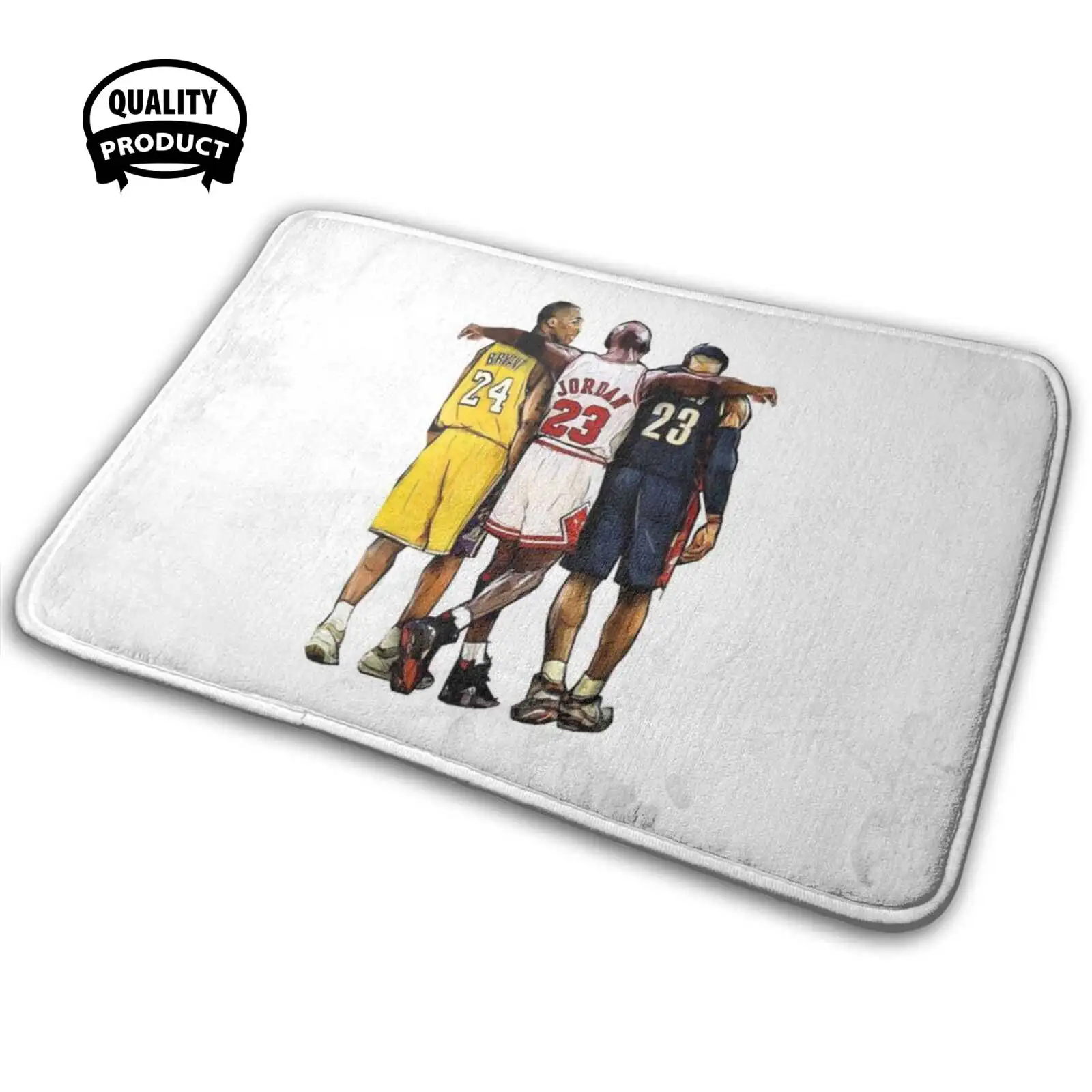 Удобный дверной коврик Брайант Джеймс подушка T Майкл Mj баскетбольный Баскетбол
