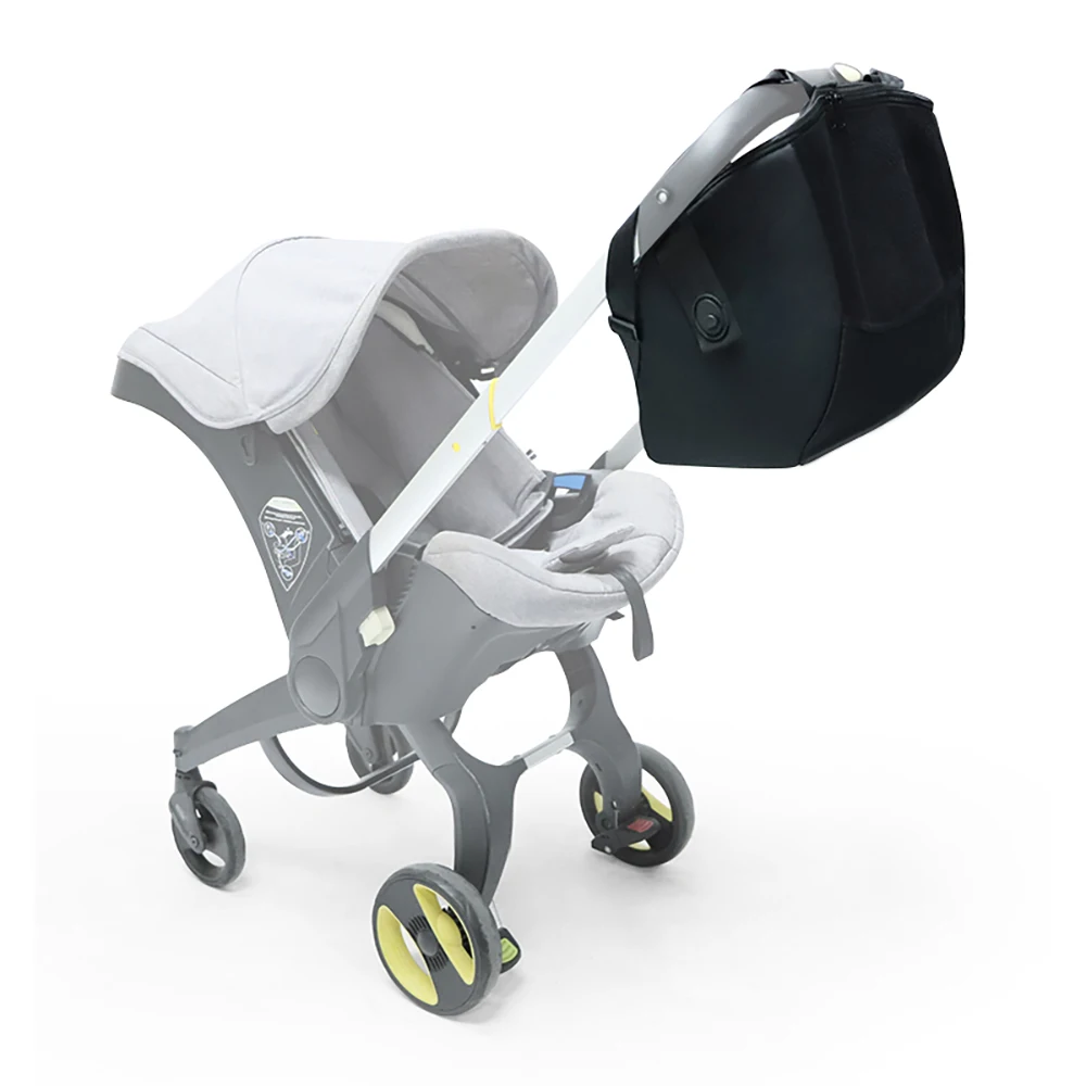 Snap on Baby Stroller Storage Bag Organizer Accessories Compatible For Doona Stroller Car Seat Stroller 4 In 1 Series