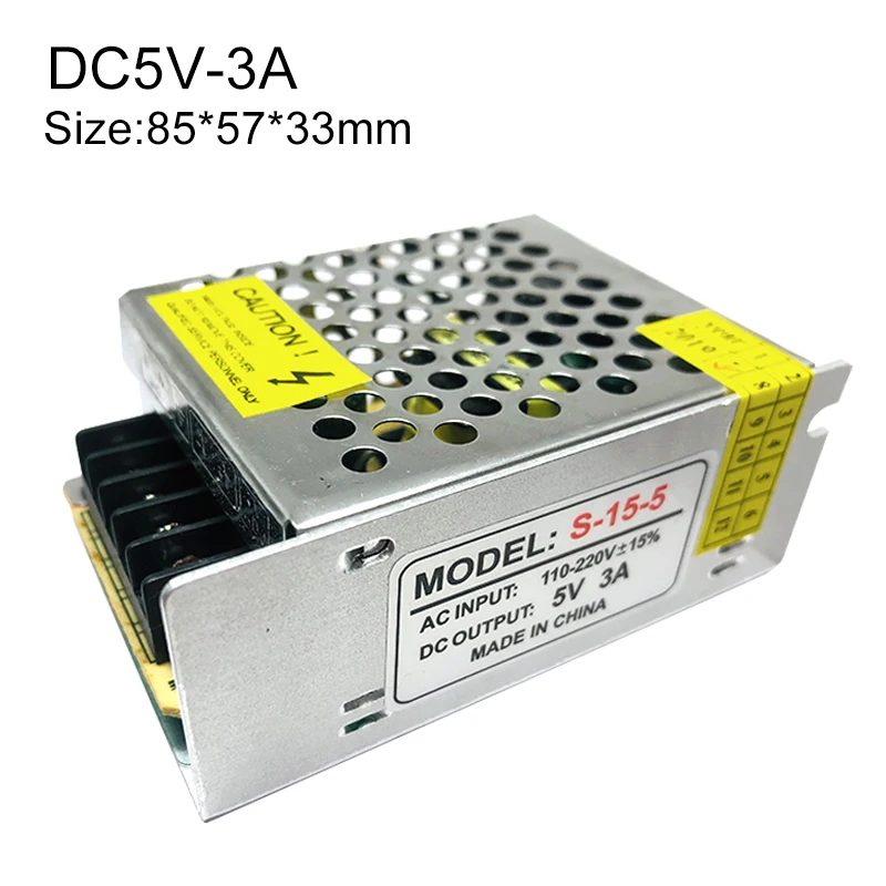 Импульсный источник питания для светодиодной ленты 5 В 10 Вт 15 25 30 50 100 150 - купить по