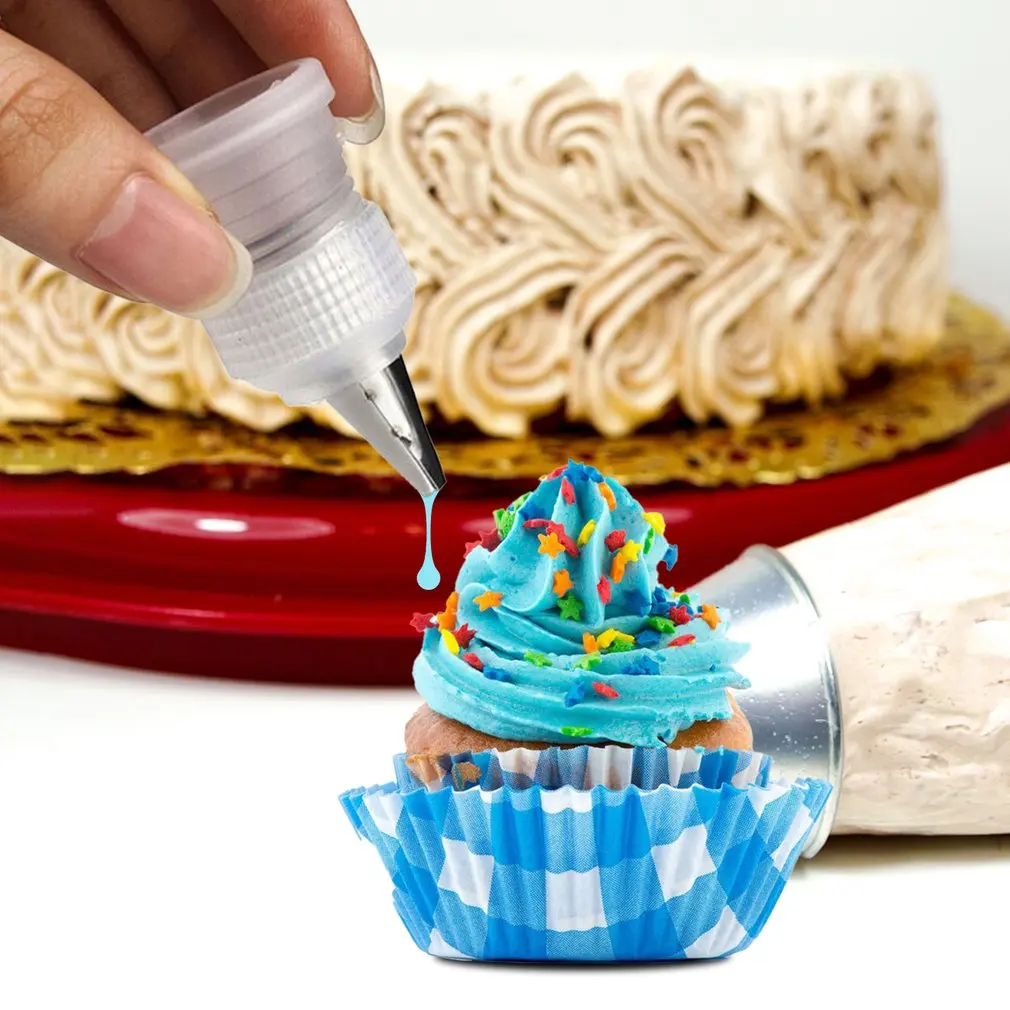 

8pcs Stainless Steel Decorating Mouth Set Cake Baking Tools Nozzle DIY Cake Decorating Fudge Pastry Tools