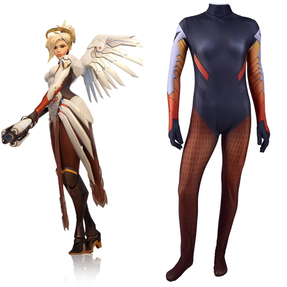 Костюм для косплея милосердия фото комбинезон детей и взрослых | Тематическая