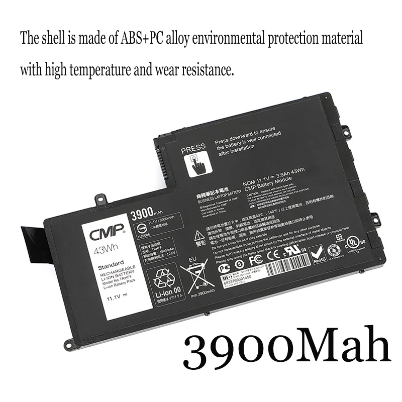 1PC New Laptop Battery Internal For Dell 14-5447 15-5547 TRHFF P39F P49G 5545 | Компьютеры и офис