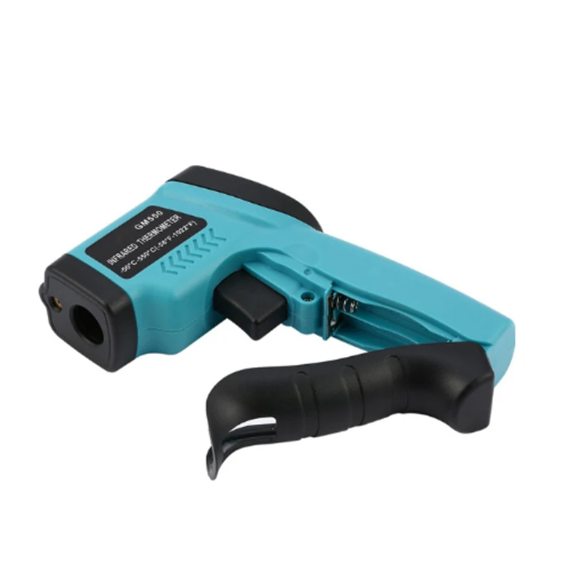 GM550 BLUE GM550-50~ 550 C GM320-50-300 цифровой инфракрасный термометр лазерный температурный пистолет пирометр аквариумная излучательная способность регулируемая - Цвет: GM550 BLUE