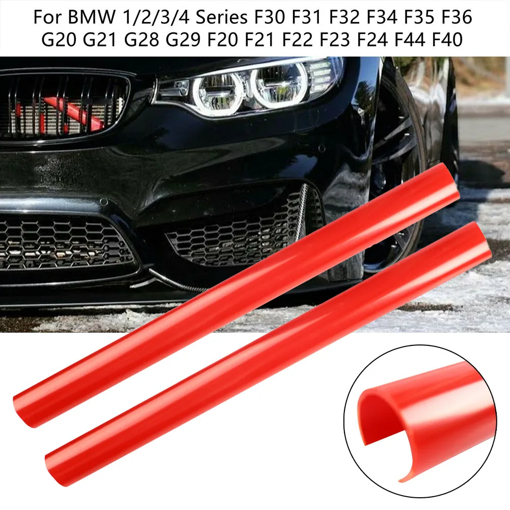

F20 F30 F32 F40 G20 G29 Grille Trim Strips 2Pcs ABS Car Front Parts Pipe