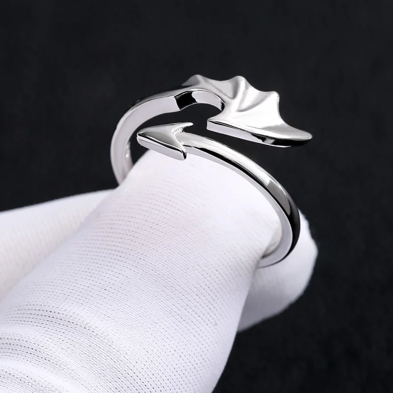 Новое горячее предложение титановое Латунное Открытое кольцо для женщин панк