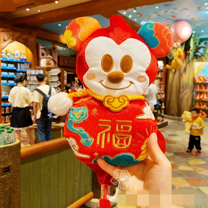 Специальное предложение подлинный Шанхай Disneyland красный Микки Маус плюшевая