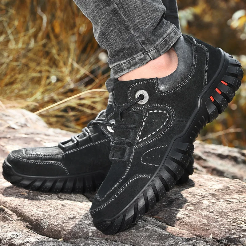 

Men genuine Leather oxfords Shoes Handmade Breathable Men's Oxford Shoes lace up Male Top Quality Thick Sole Dress Shoes Flats