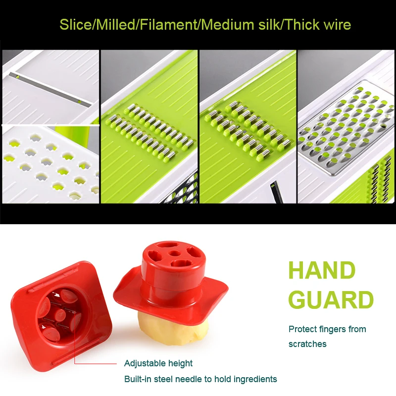 Овощерезка слайсер кухонные аксессуары многофункциональная Овощечистка для