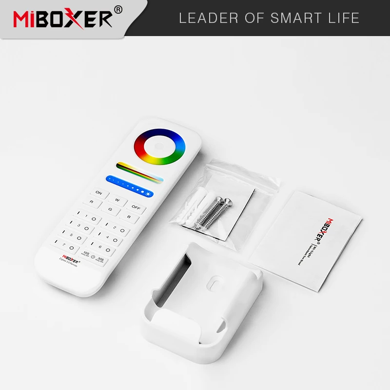 Пульт дистанционного управления Miboxer FUT089Z RGB + CCT (Zigbee 3 0) 7 зон для светодиодной