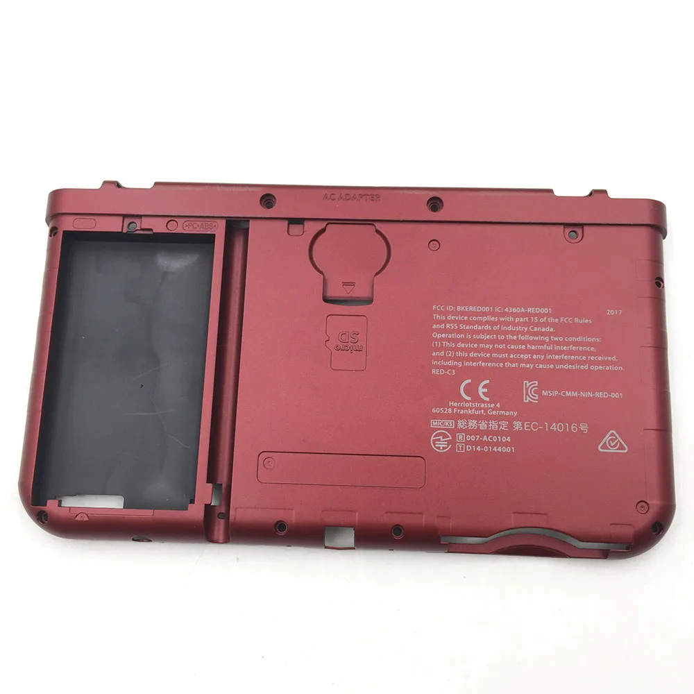 Botton D пластина рамка для New 3DS LL XL запасная часть батарея держатель корпус