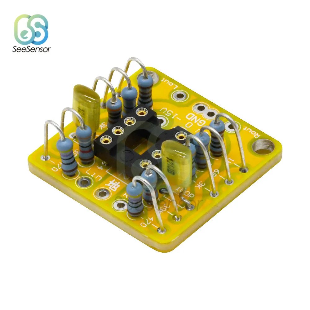 Двойной усилитель OP внешний постоянного тока печатная плата для