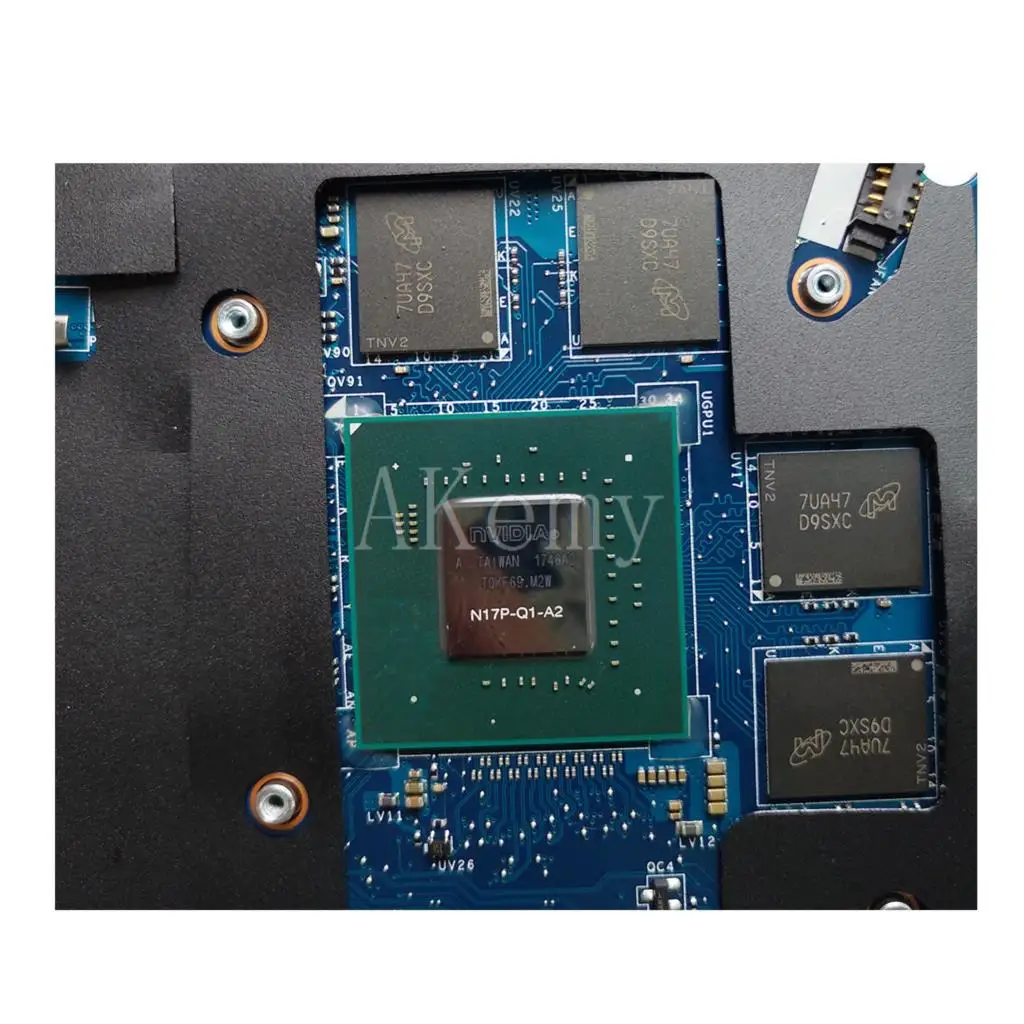 Akemy For HP ZBook Studio G4 Laptop Motherboard LA-E251P 921016-601 921016-001 I5-7440HQ CPU M1200 GPU Test work