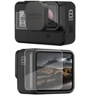 Защитная пленка для экрана + Защитная пленка для объектива для GoPro Hero 8 пленка из закаленного стекла для Gopro 8 аксессуары для экшн-камеры