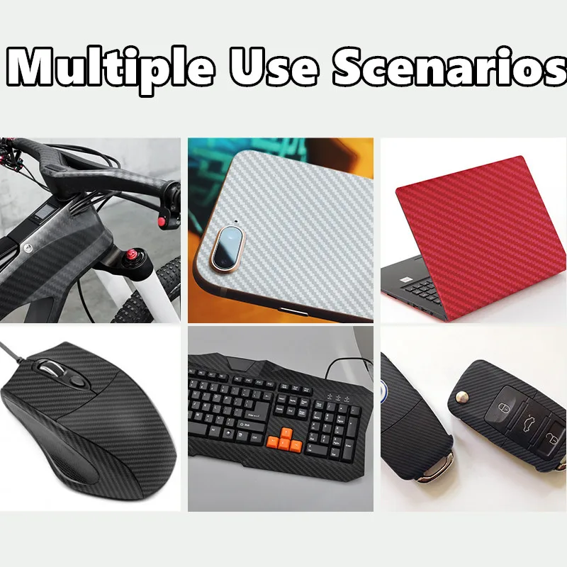 Виниловая 3d-пленка из углеродного волокна автомобильная наклейка