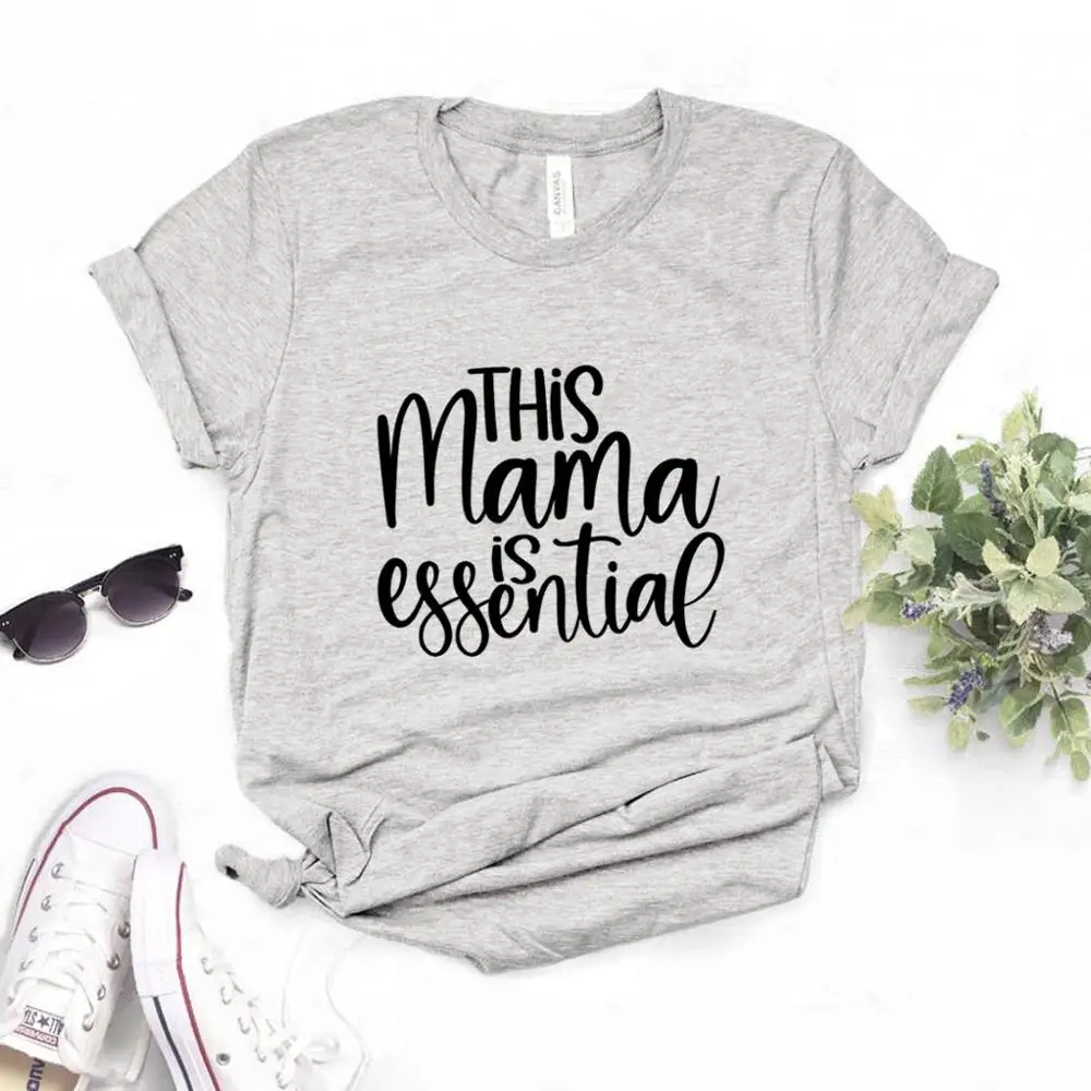 

this mama is Essential Print Women tshirt Cotton Casual Funny t shirt Gift Lady Yong Girl Top Tee 6 Color P372