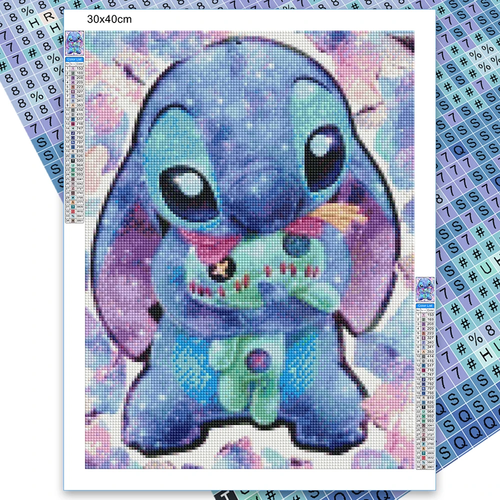 

YWZSH Diamond Painting Little Star beast Cartoon 5D DIY Mosaic Cross Stitch Full round diamond Painting home decoratian