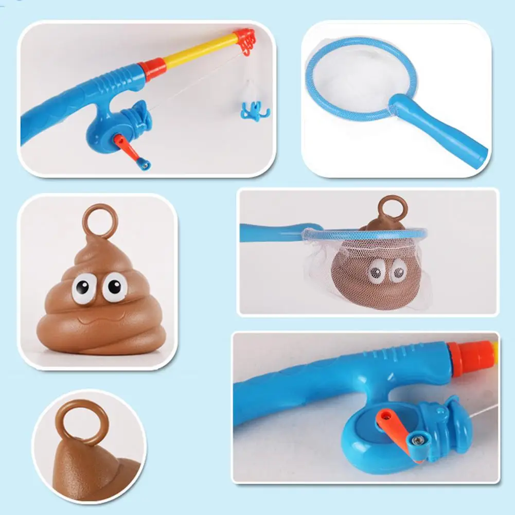 Игрушки для рыбалки с рыболовной удочкой и сеточкой набор игрушек Монтессори