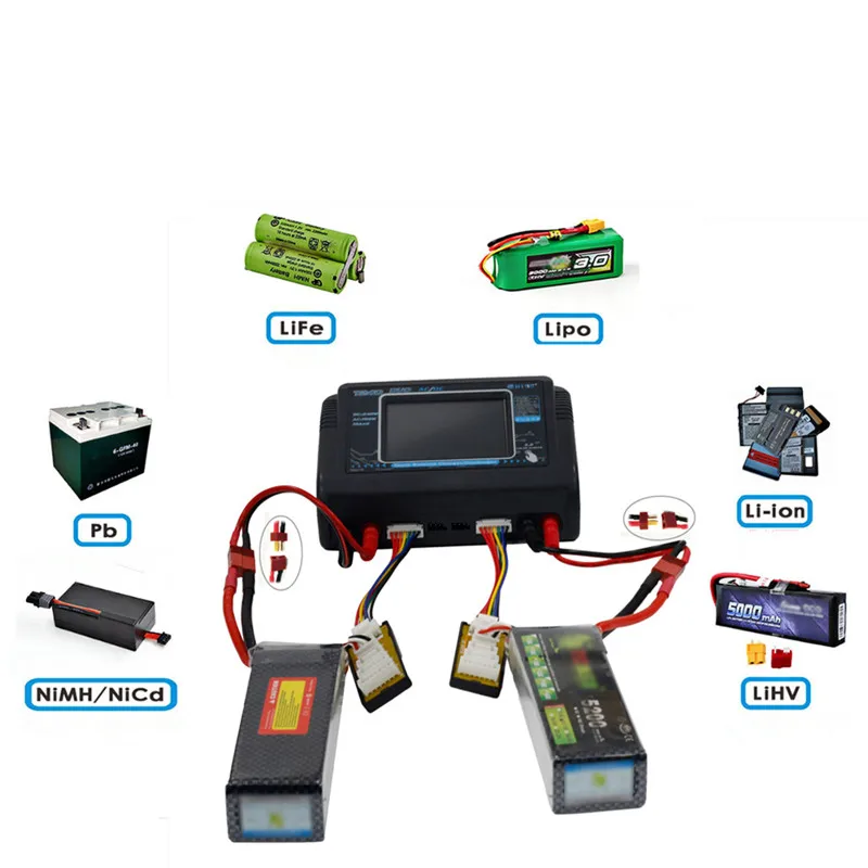 

Новинка, профессиональное устройство для балансировки Lipo T240 Touch, модель самолета, зарядное устройство для литиевых батарей, игрушка с дистанционным управлением, зарядное устройство B6