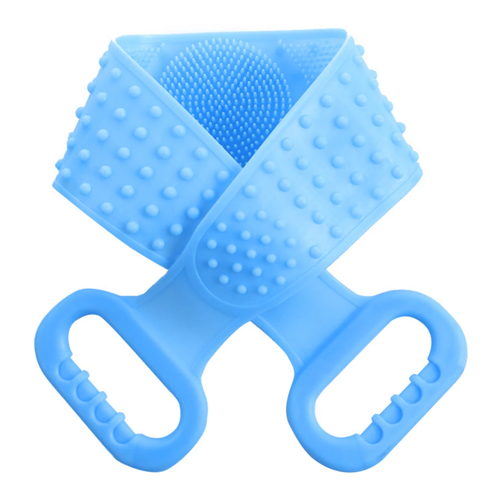 Скраб Полотенце Эластичный двусторонний Bump Дизайн щетка для ванны душа полоса