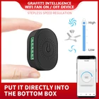 Wi-Fi, Tuya Smart переключатель потолочного вентилятора Скорость Регулируемый переключатель мини-приложение Smart Life дистанционного Управление устройство для Поддержка Alexa