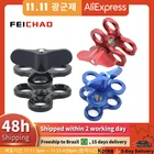 Шарнирный кронштейн из алюминиевого сплава, 3 секции, зажим, держатель лампы для заполнения света, аксессуары для подводной съемки и дайвинга