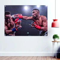 ring boxing match wallpaper wall art tapestry vintage workoutexercise athletics posters banners flags wall sticker gym decor